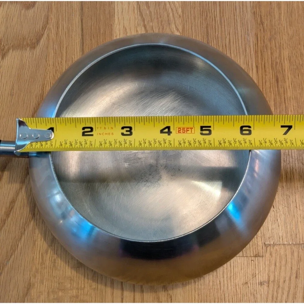 RARE! 1960's WMF Switzerland Fondue Pot W/Lid Cromargan Stainless MCM pot